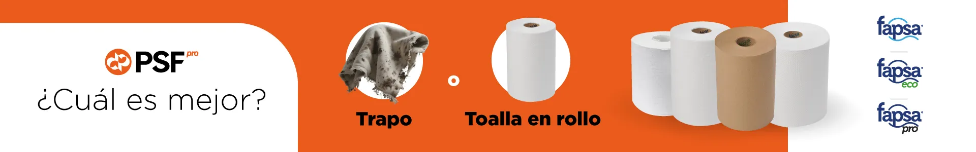 Trapo vs. Toalla en Rollo: ¿Cuál es mejor?