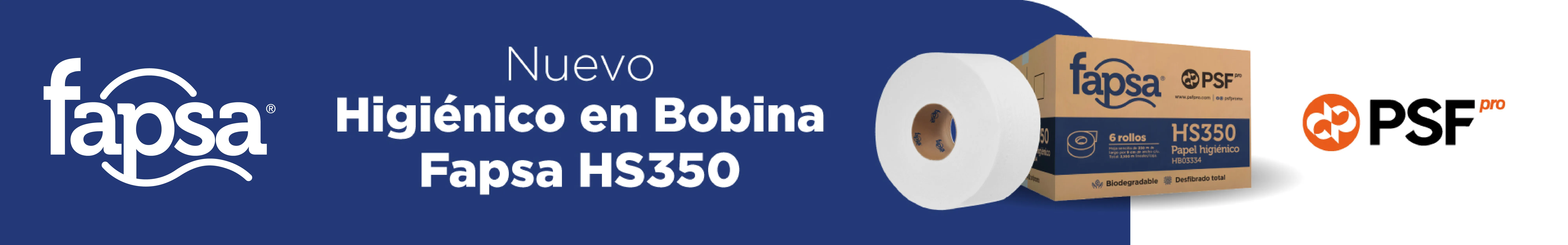 Nuevo Higiénico en Bobina Fapsa HS350
