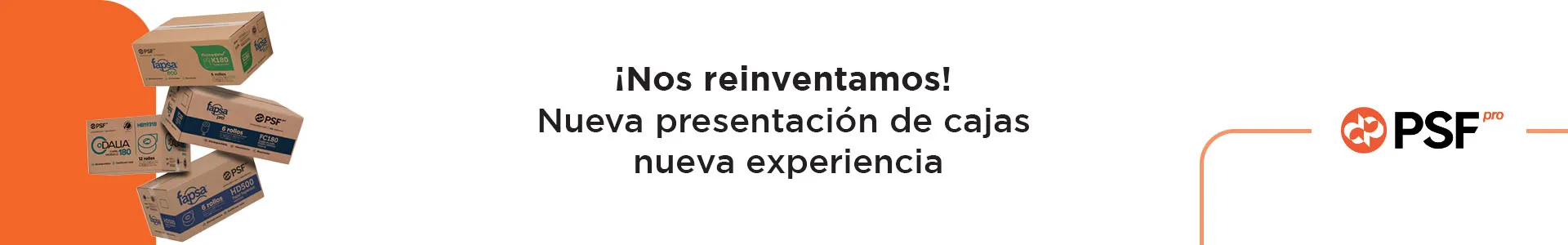 ¡Nos reinventamos! Nueva presentación de cajas nueva experiencia