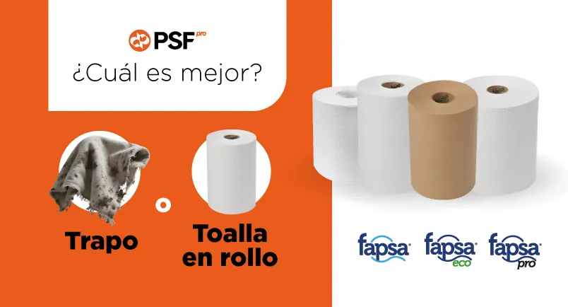 Trapo vs. Toalla en Rollo: ¿Cuál es mejor?