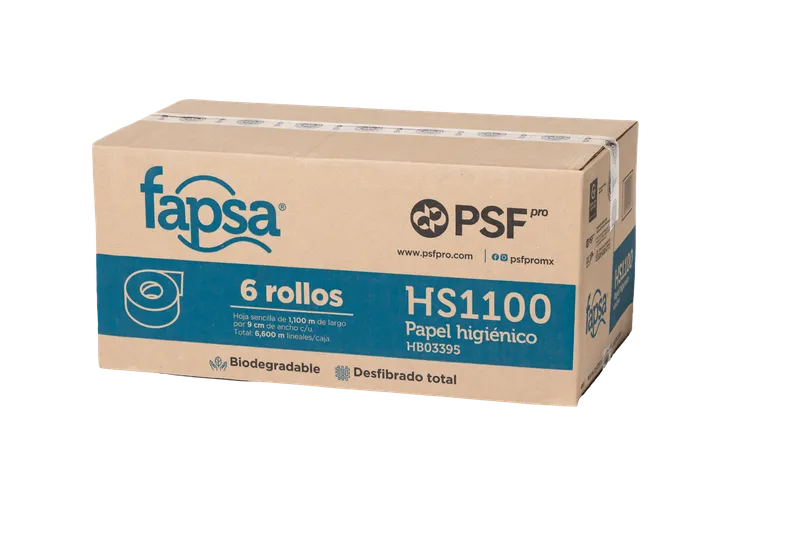 Fapsa HS1100 Papel higiénico en bobina