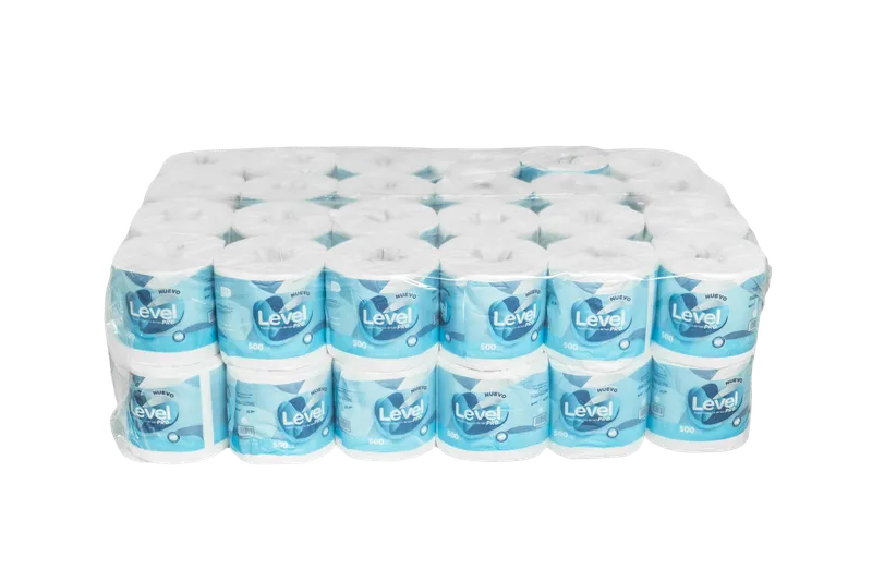 Papel Higiénico de Lujo Level Pro 500 HD