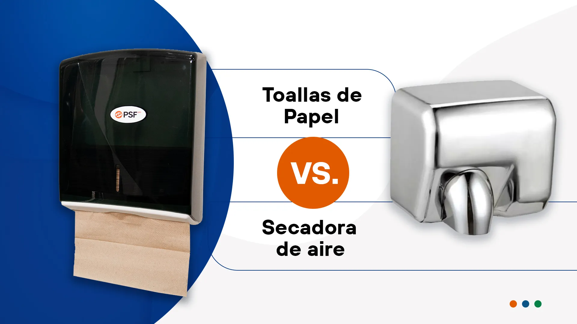 ¿Por qué las toallas de papel son la mejor opción frente a los secadores de aire para el secado de manos?