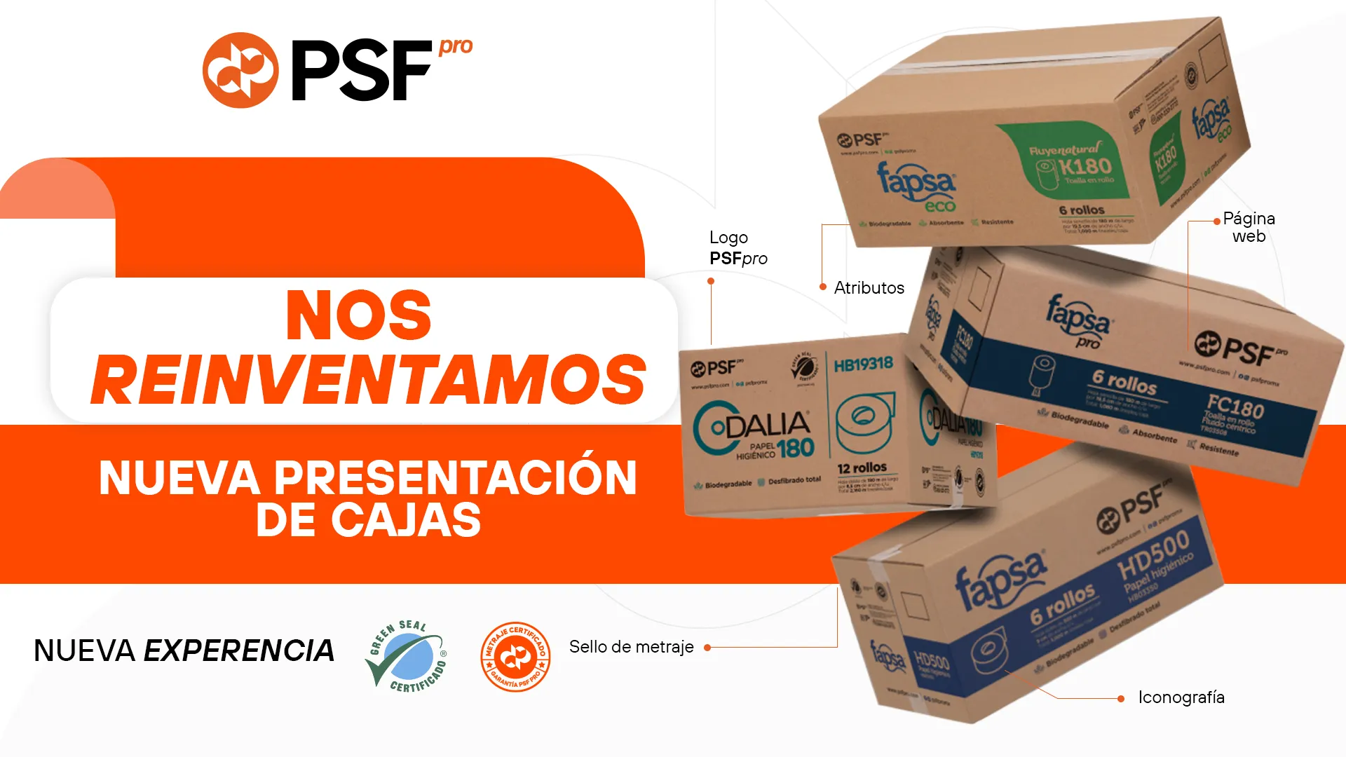 ¡Nos reinventamos! Nueva presentación de cajas nueva experiencia