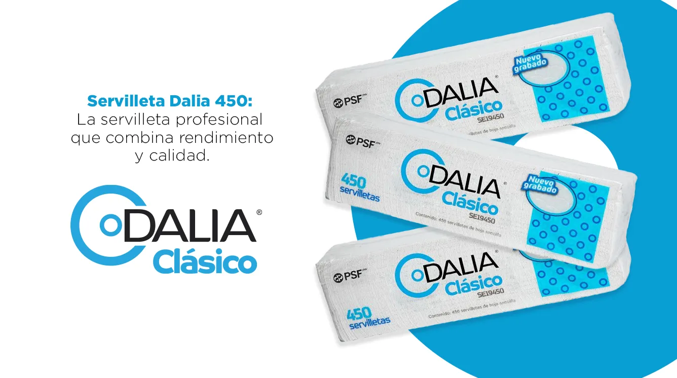 Servilleta Dalia 450: la servilleta profesional que combina rendimiento y calidad